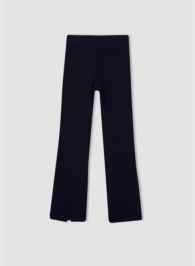 Girl Flare Fit Knitted Trousers