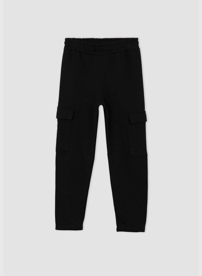 Girl Jogger Fit Knitted Trousers