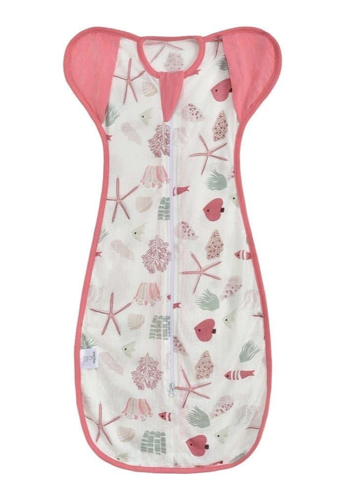 Baby Swaddle Sleeping Bag With Stretchable Sleeves