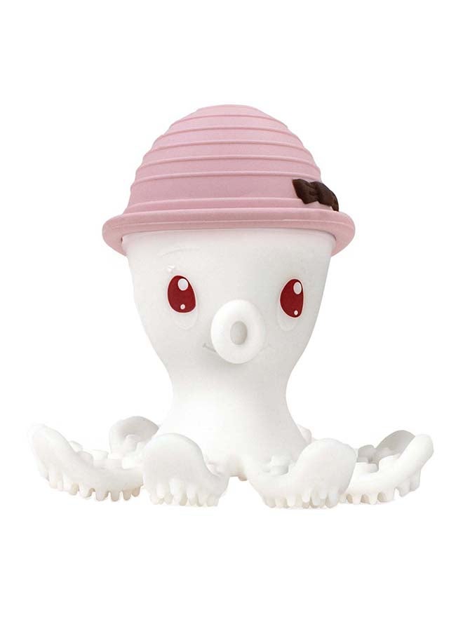 Octopus Teether Toy - Old Roze