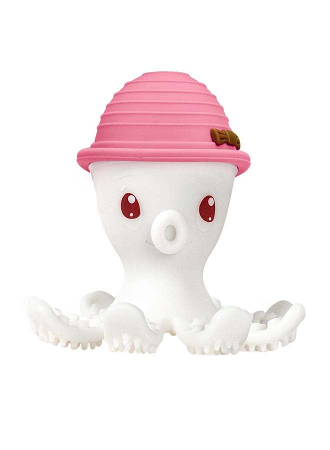 Octopus Teether Toy - Pink