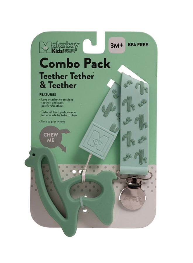 Teether Combo Pack - Cactus And Lama