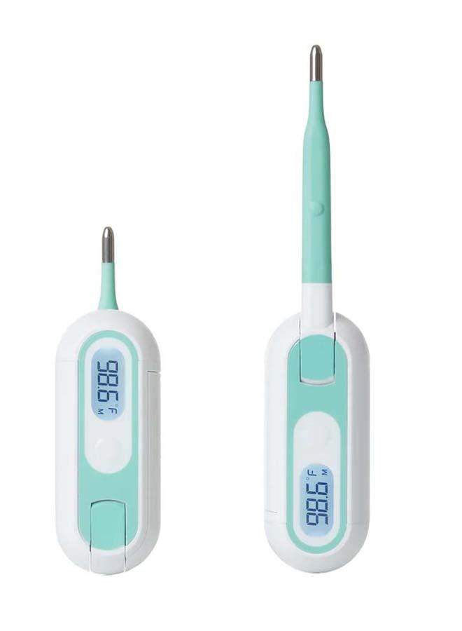 3-in-1 True Temperature Digital Thermometer -White/Blue