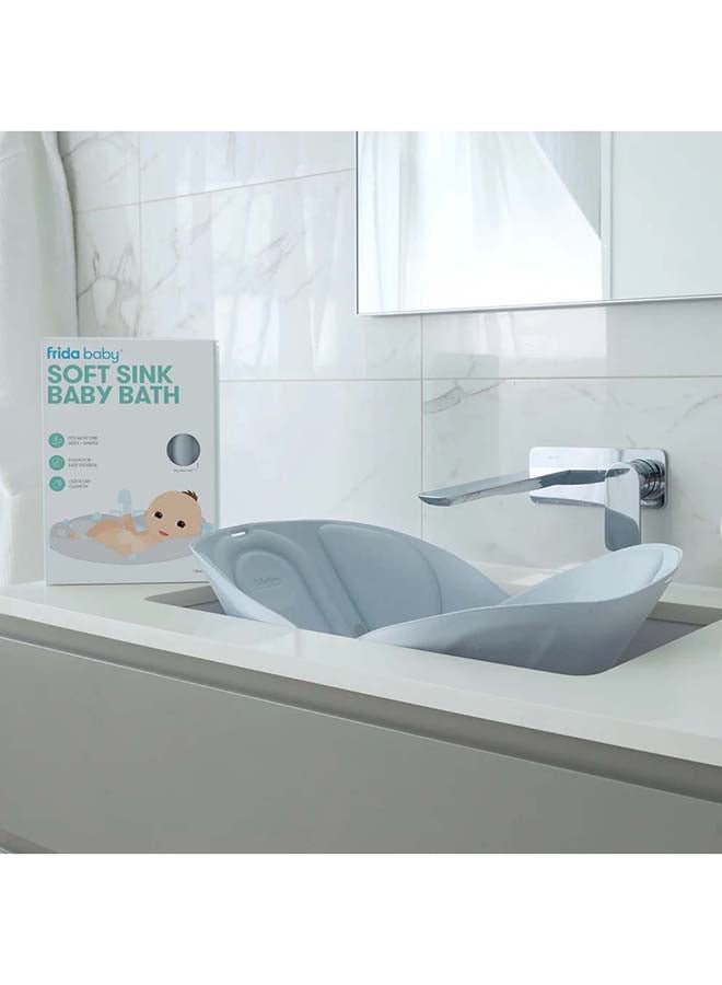 Soft Sink Baby Bath Tub - Grey