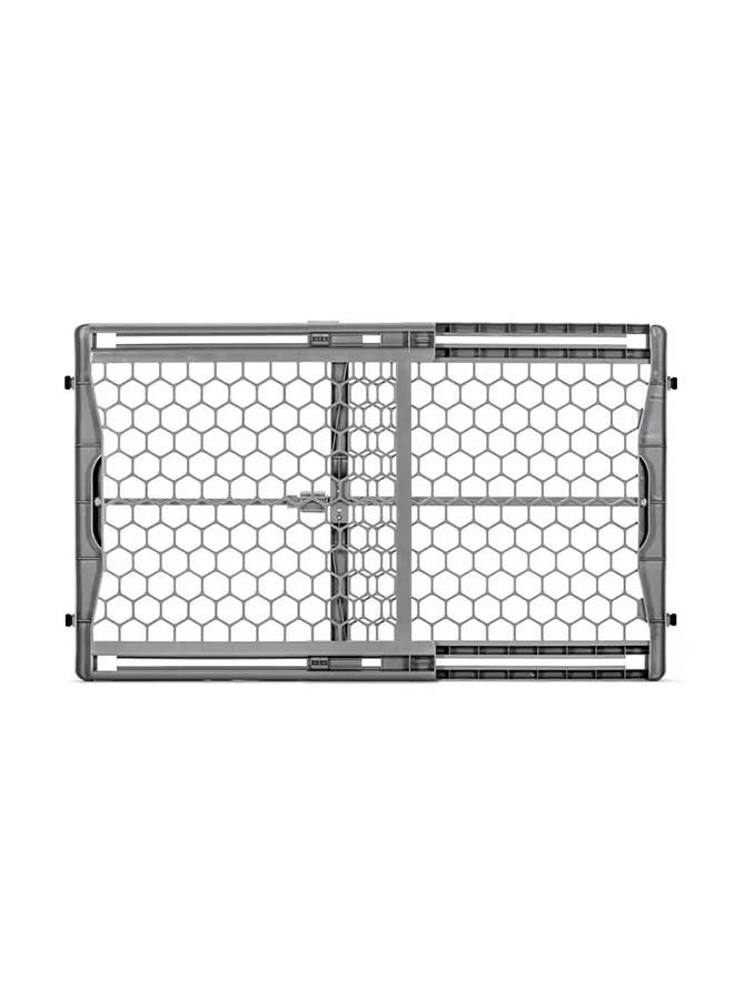 Plastic Expandable Safety Gate - Grey