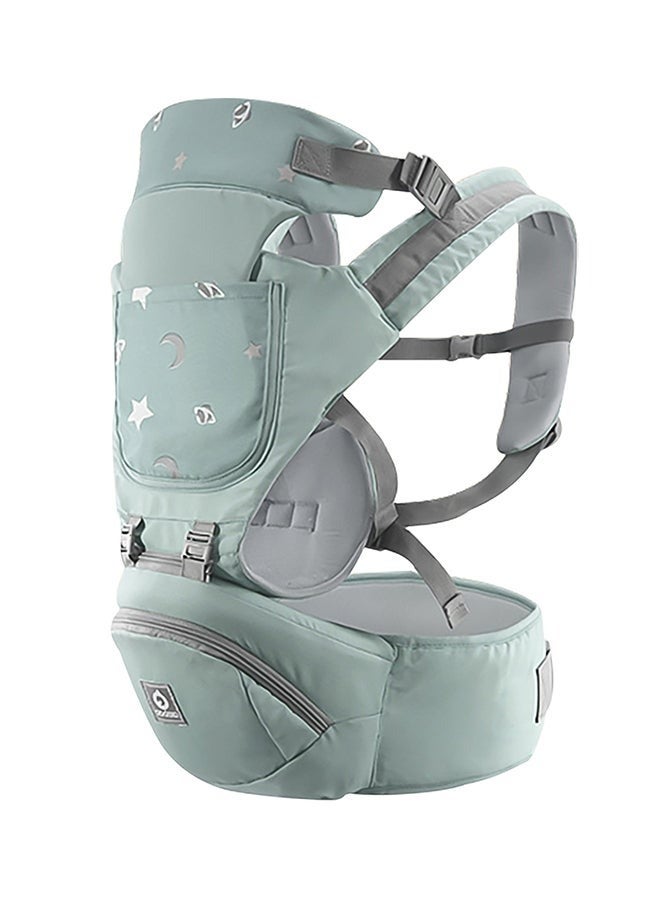 Multifunctional 3-In-1 Baby Carrier With Hip Seat Lumbar Support Waist Stool
