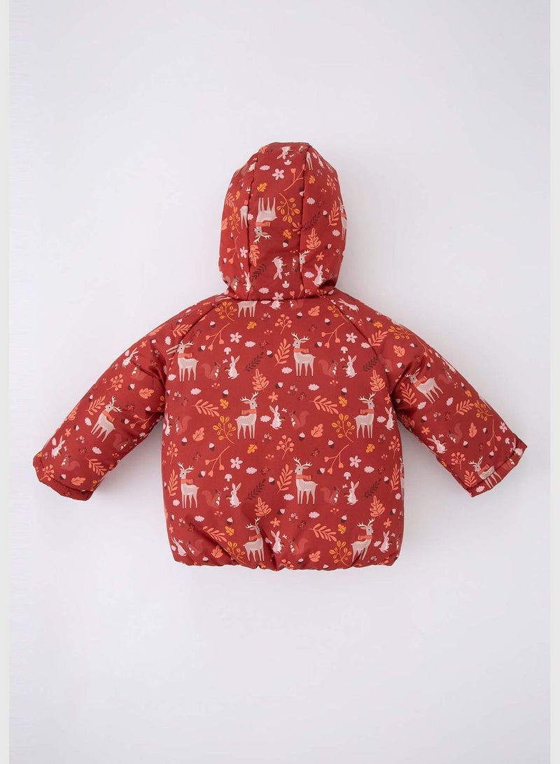 BabyGirl Hooded Long Sleeve Jacket