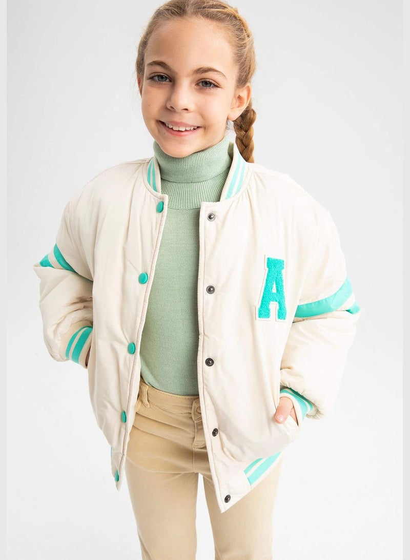 Girl Bomber Long Sleeve Jacket