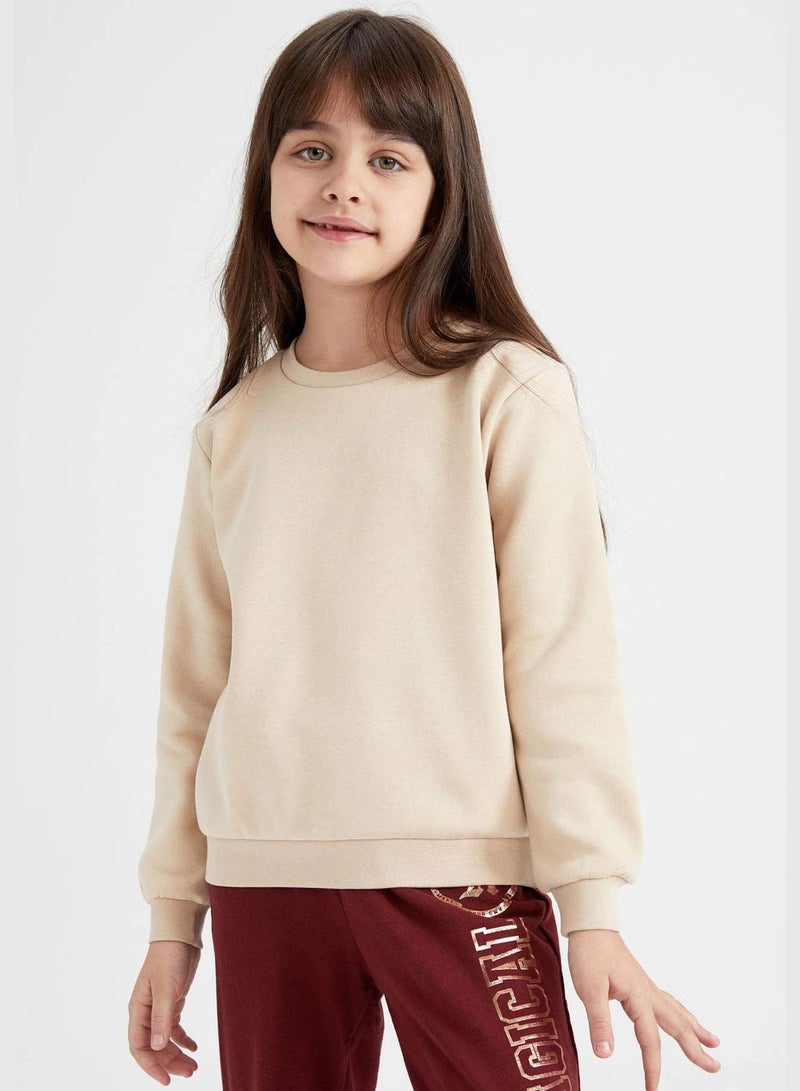 Girl Knitted Sweatshirt