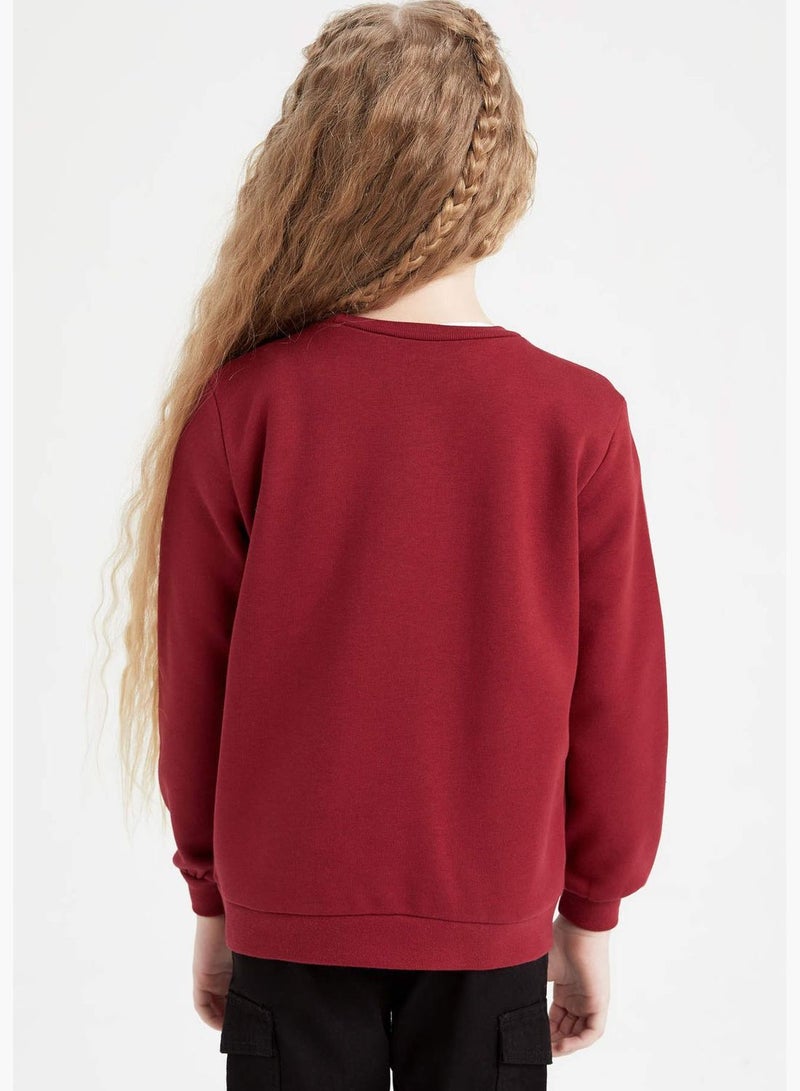 Girl Knitted Sweatshirt