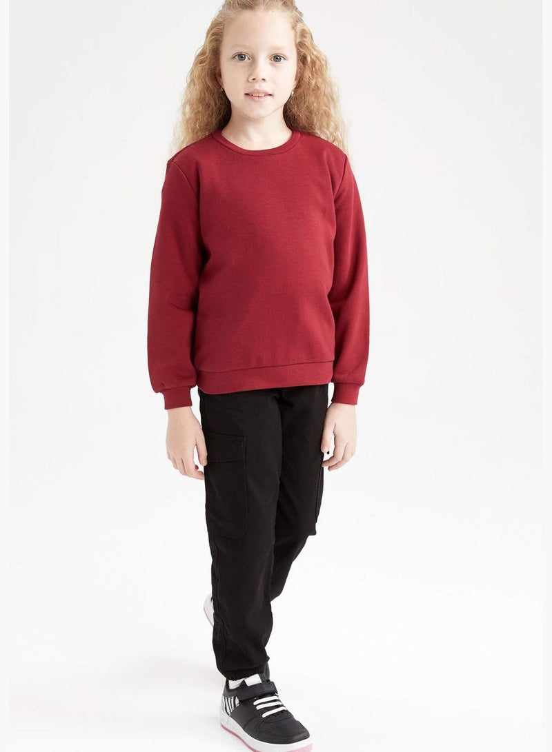 Girl Knitted Sweatshirt