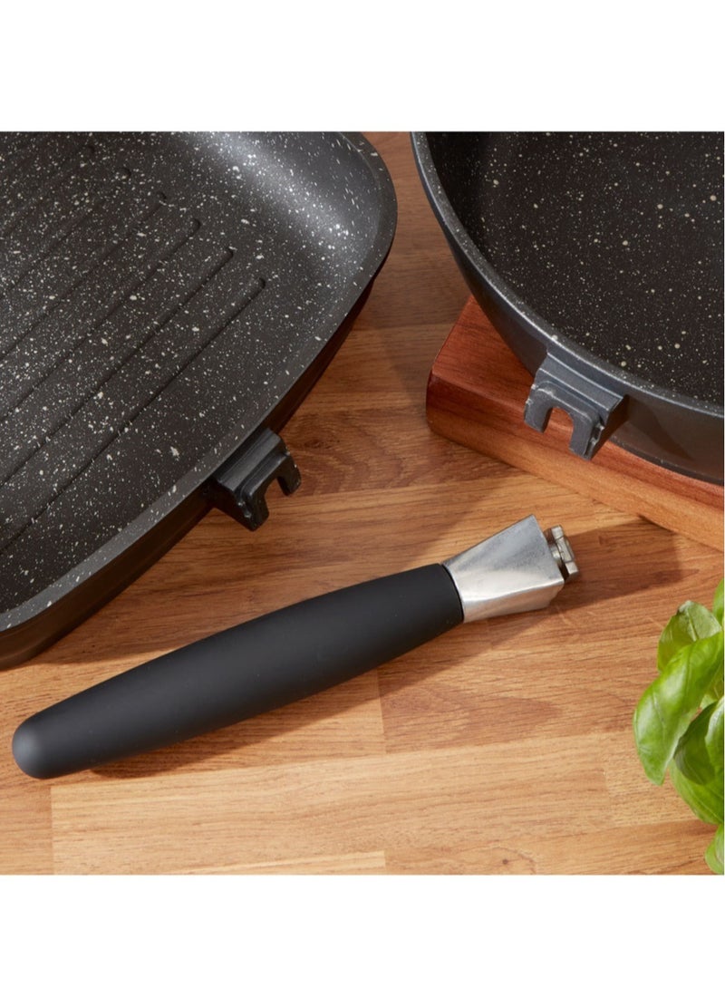 Eurocast Professional Series Non-Stick Fry Pan With Detachable Handle 20 cm