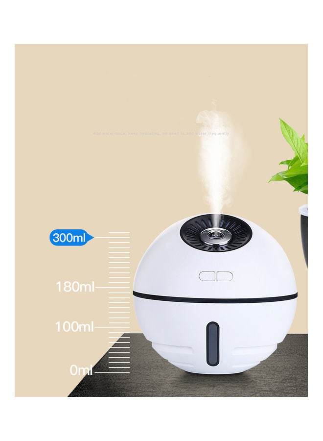 USB Charging Small Household Humidifier White/Black