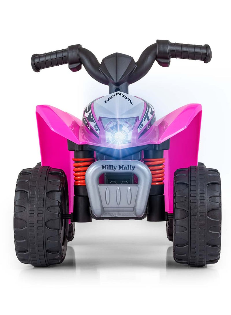 Honda Kids Electric Quad Bike - Pink (6V)