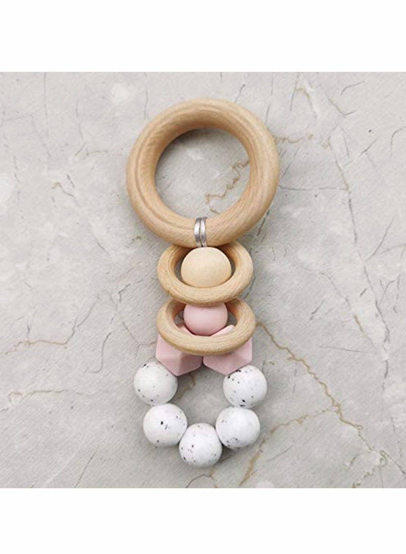 Puzzle Molar Toy Puzzle Toy Wooden Bead Toy String Beads Baby Room Hanging Decorations Child Pendant Photo Prop Toys for Children