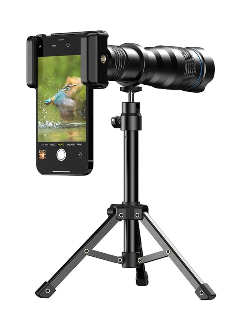 High Power 36X HD Telephoto Lens, Telephoto Mobile Cell Phone Lens with Tripod for iPhone 14/13 Pro, for Samsung and Most Smartphone