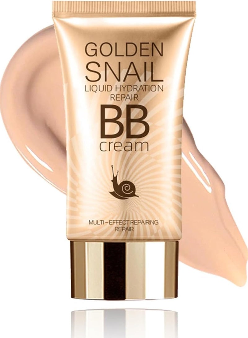Foundation Makeup, BB Cream Tinted Moisturize For Face, Hydrating Formula BB Cream For All Skin Types, Oil-Free, Full-Coverage foundation primer, 50 ml