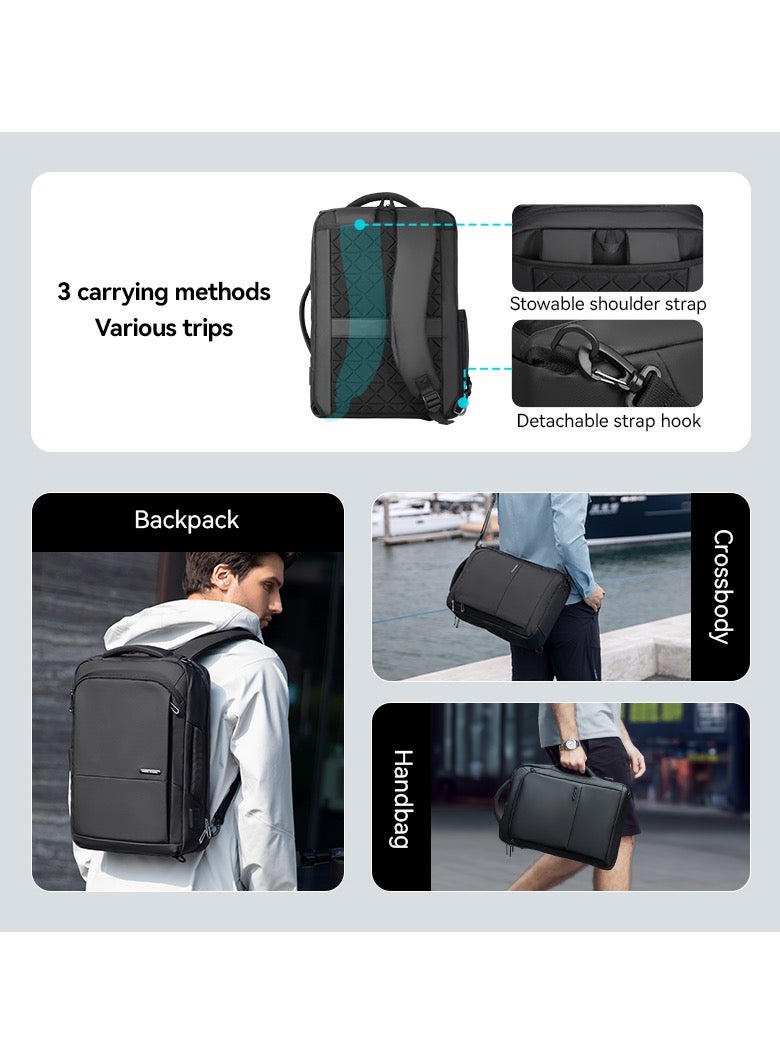Markryden 9533 Slim 15.6 inch Laptop Backpack 3in1 with USB Charging Port Water-Resistant