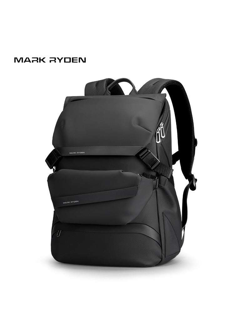 MARK RYDEN 2859 Backpack and Shoulder Bag Combo with a lot of style and great practicality. Perfect for short and business trips.