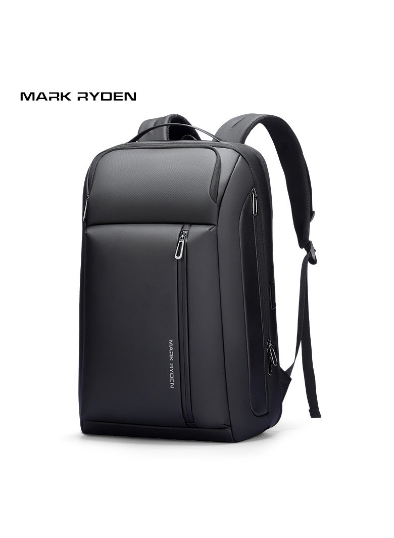 MARK RYDEN 9808 Expandable, Business Large Capacity Water-resistant Laptop Cabin Luggage Backpack,Fits for Weekend Trips
