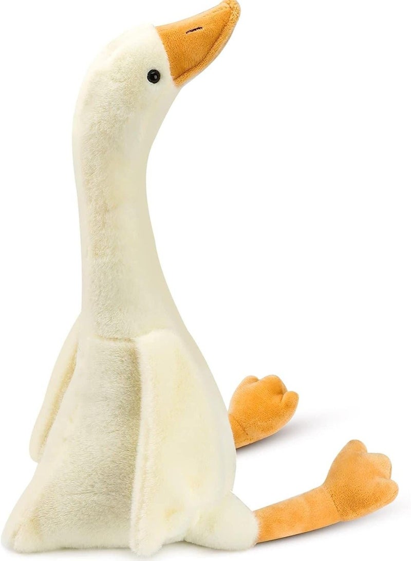 19.7 Inch Swan Stuffed Toy Soft Smooth Animal Goose Plush Stuff Toy Gifts for Child Boys and Girls