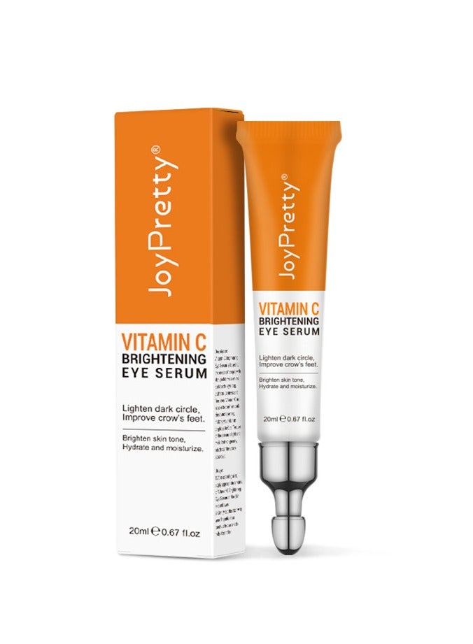 Vitamin C Brightening Eye Cream Serum Remove Dark Circles Eye Bags Wrinkles And Fine Lines - 20 ml