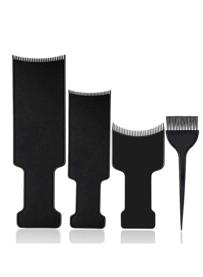 Hair Dye Board Enamel Care Highlights Board Comb Hair Salon Hairdressing Tools