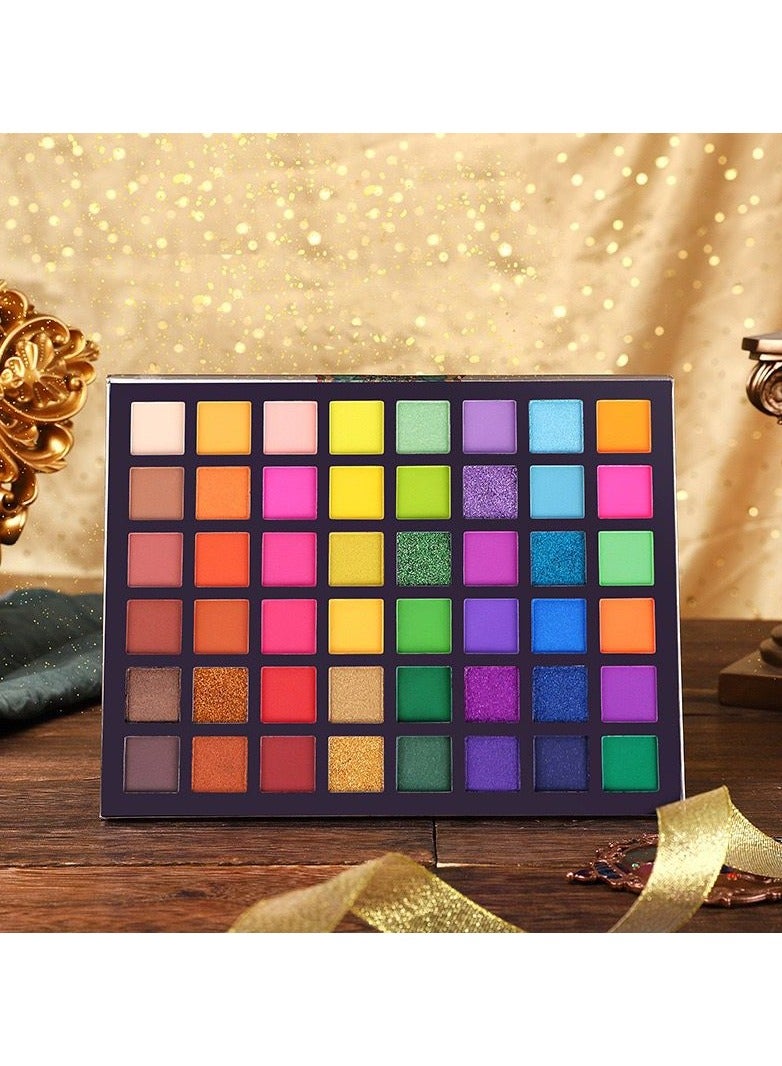 Eyeshadow Palette Eyes Shadow 48 Color Makeup Palette Highlighters Eye Make Up High Pigmented Professional Eye Shadow Mattes and Shimmers Long Lasting Blendable Waterproof