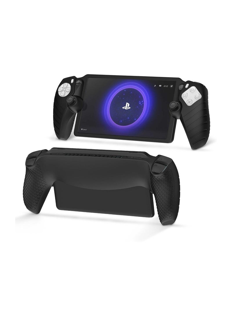 Protective Case for Sony Playstation Portal Remote Player, Soft Silicone Protective Skin Cover for Handheld Gaming Controller, All-Around Protection Cover, Non-Slip and Anti-Scratch Design