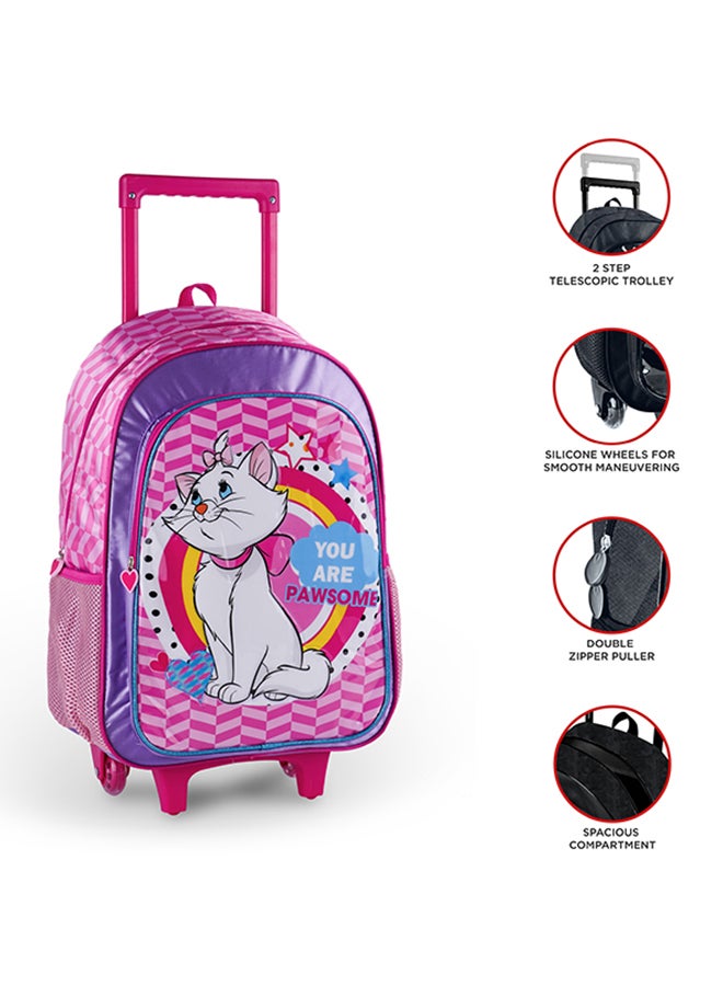 6 In 1 Disney Marie You Are Pawsome Trolley Box Set, 18 inches