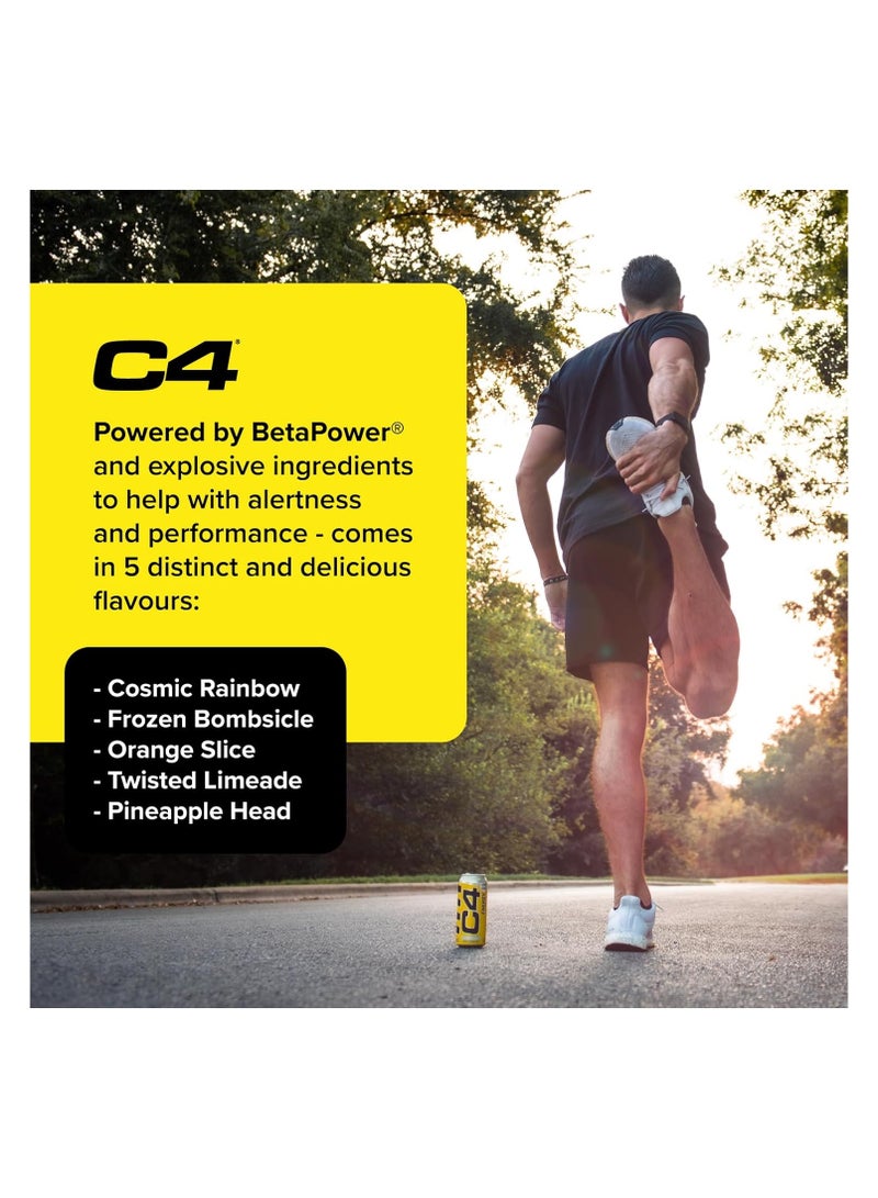 C4 Performance Energy Carbonated RTD 12x500ml- Frozen Bombsicle