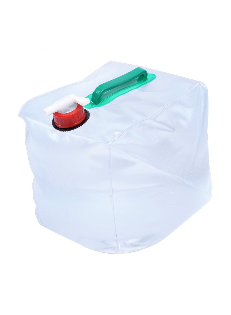 Water Container, Portable Collapsible 20l Water Storage Carrier Bag, for Outdoor Camping Emergency, for The Garden, Beach, Picnic, Camping, Hiking, Cycling