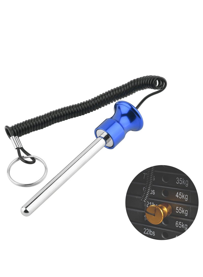 Universal Weight Stack Pin with Lanyard and 4