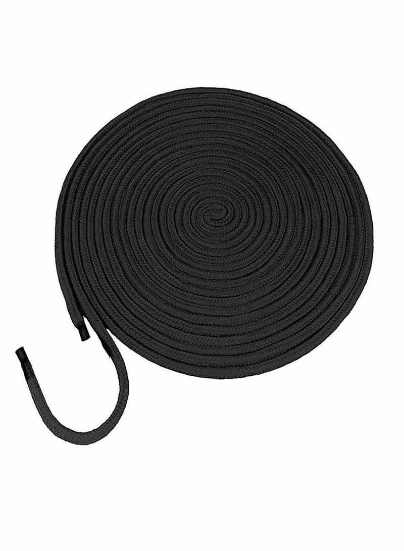 2 Roll 10M Soft Black Cotton Rope, for Wall Hanging, Decor Crafts Projects Macrame Knotting and Home Decoration