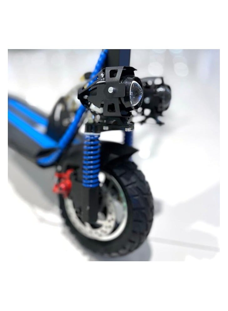 Jack's Star E20 Pro Max Electric Scooter 2024, 75km/h speed 48V, 13AH 1500W, Full Foldable, With Off Road 10inch offroad Tyres, Aluminum body With Free Helmet and Reflective Vest