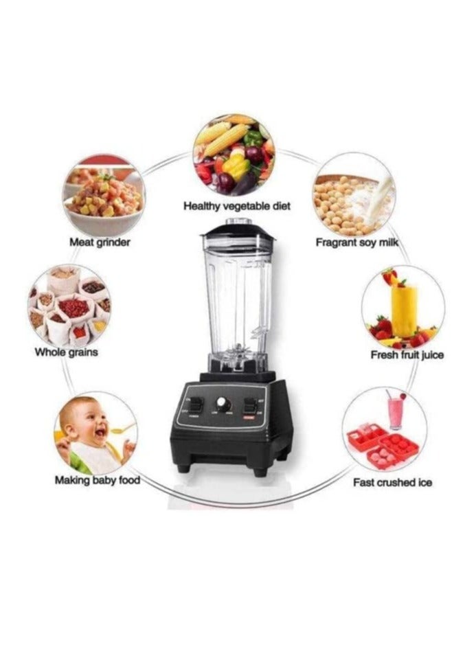 SilverCrest Multi Blender Mixer Juicer Food Professional With Smart 15 Timer Speed Quick Arrow/4500W/Multicolour