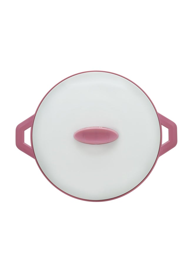 SELVEL Giving shape to life! DIAMOND CASSEROLE 6000 ML PINK