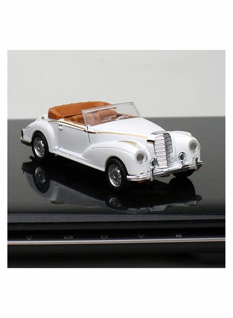 Vintage Car Model Retro Car Model Toy Diecast Vehicle Classic Car Figurine Collectible for Kids Adults Gift Car Lover Present Black