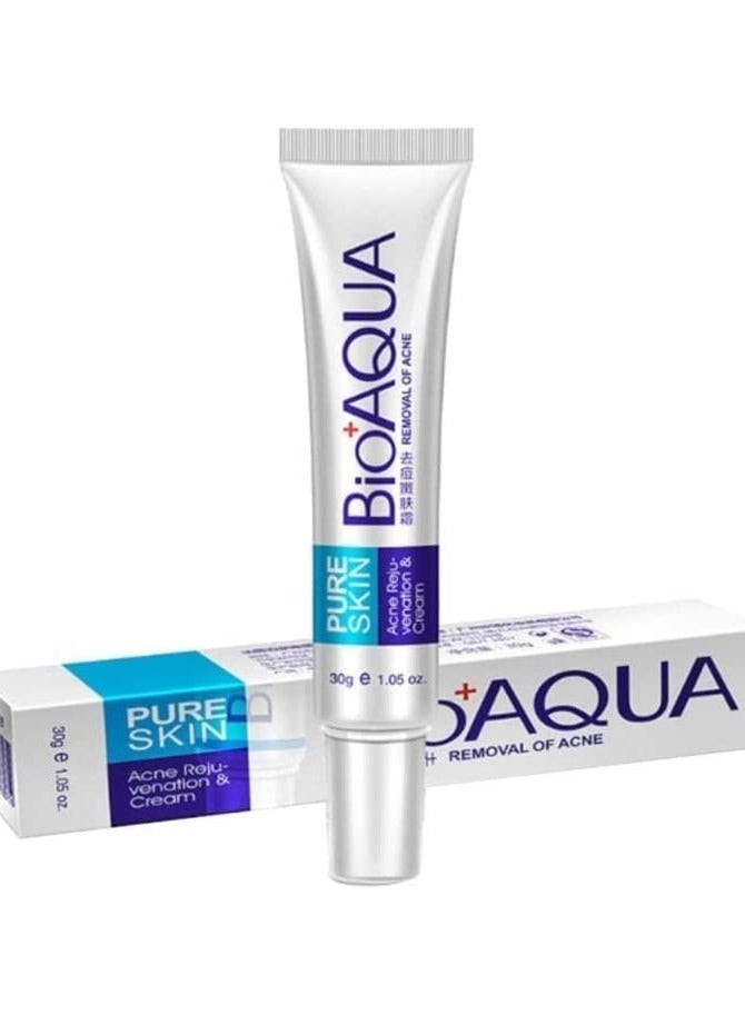 BioAqua Anti Acne Cream Anti-Wrinkle Treatment and Scar Removal Cream 30g