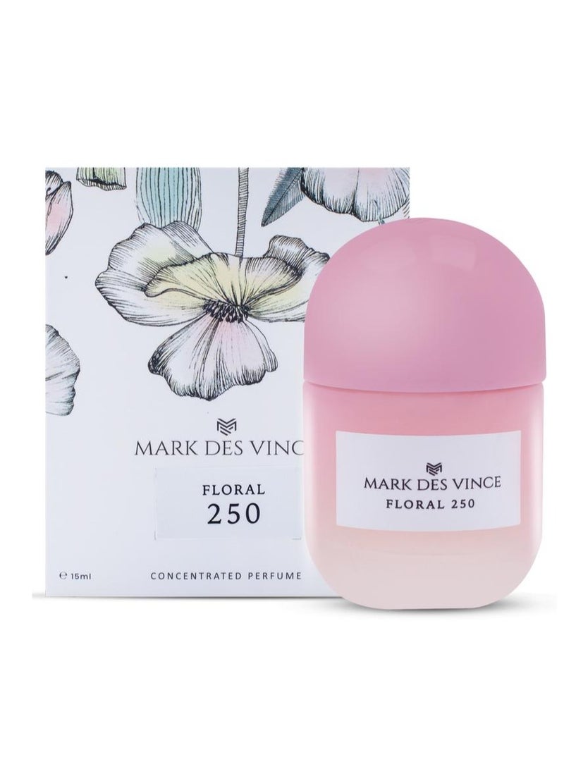 Mark Des Vince Floral 250 Concentrated Perfume 15ML For Unisex