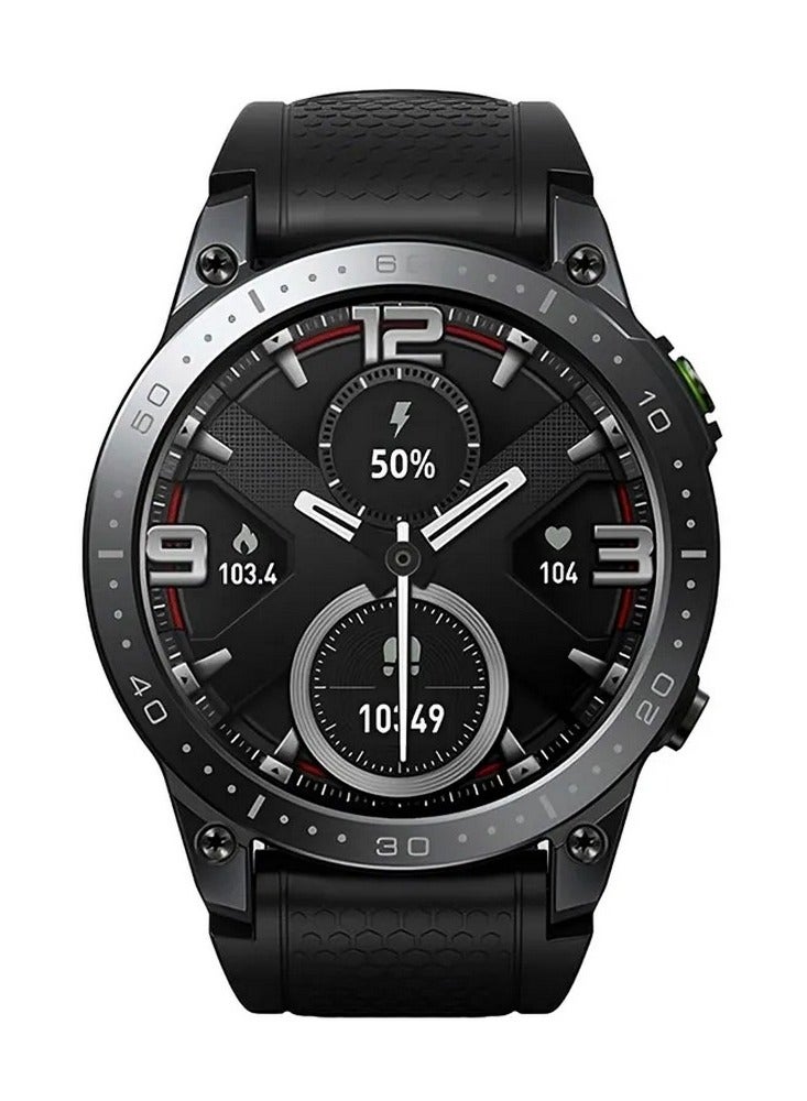 Zeblaze Ares 3 Pro Ultra HD Amoled Display Smart Watch - Black