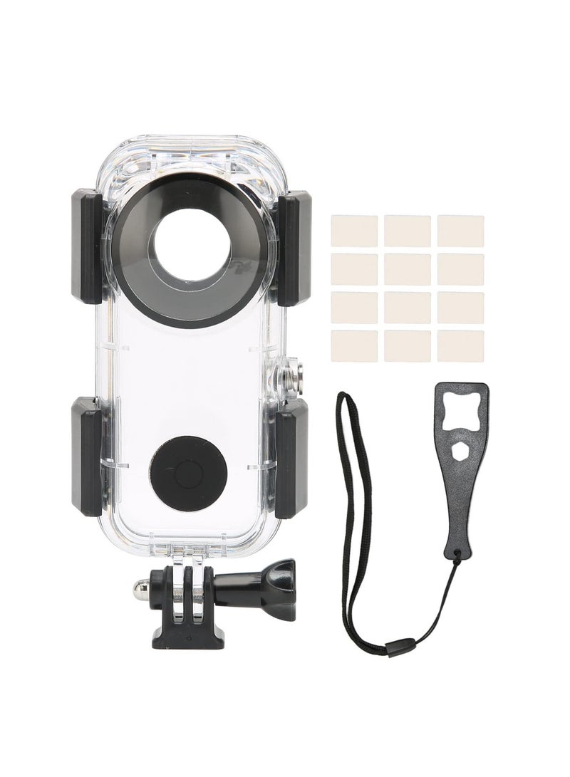 Waterproof Case Housing Dive Case for Insta360 ONE X2 Action Camera, Waterproof Up to 40m/131ft, for Diving, Snorkeling, Swimming