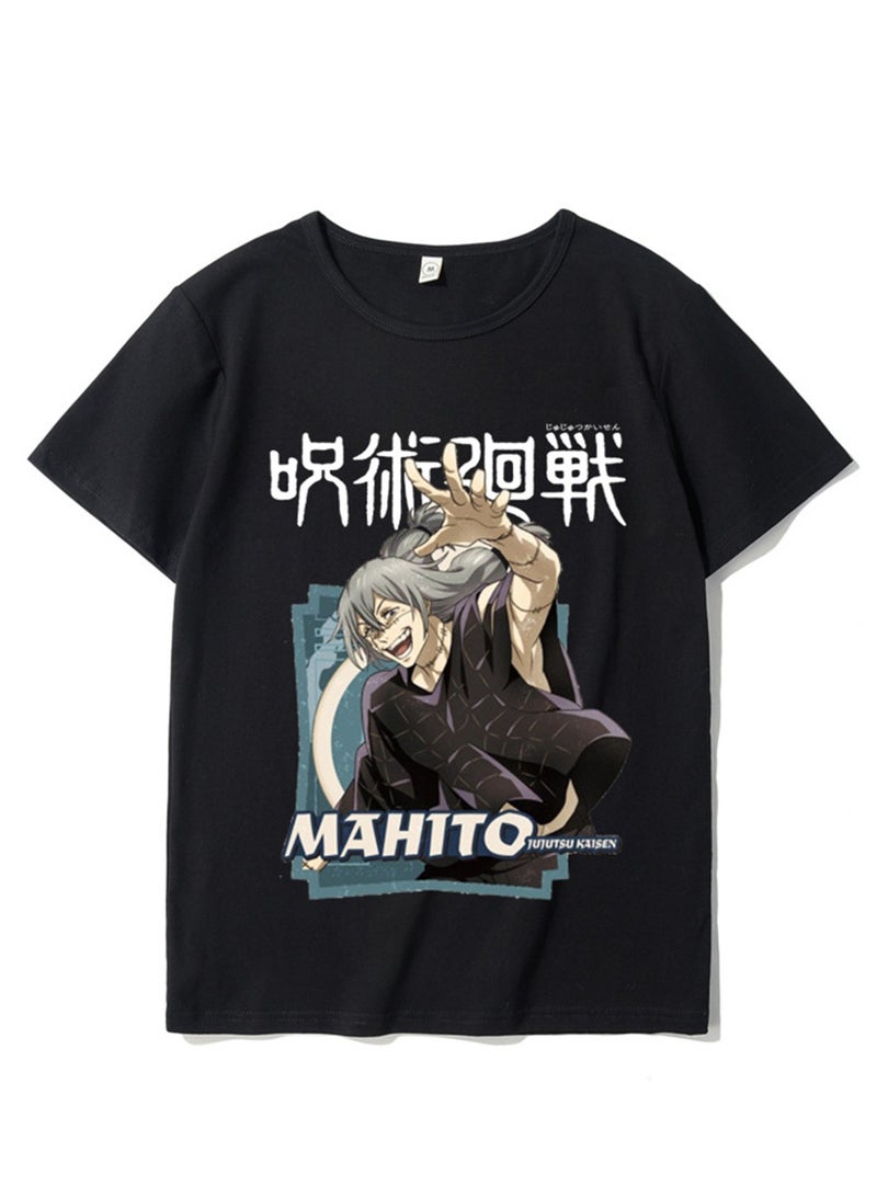 Anime cartoon Jujutsu Kaisen for adults and children 3D digital printing personalized breathable T-shirt