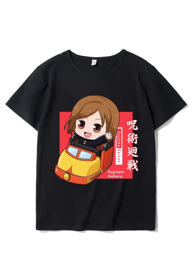 Anime cartoon Jujutsu Kaisen for adults and children 3D digital printing personalized breathable T-shirt