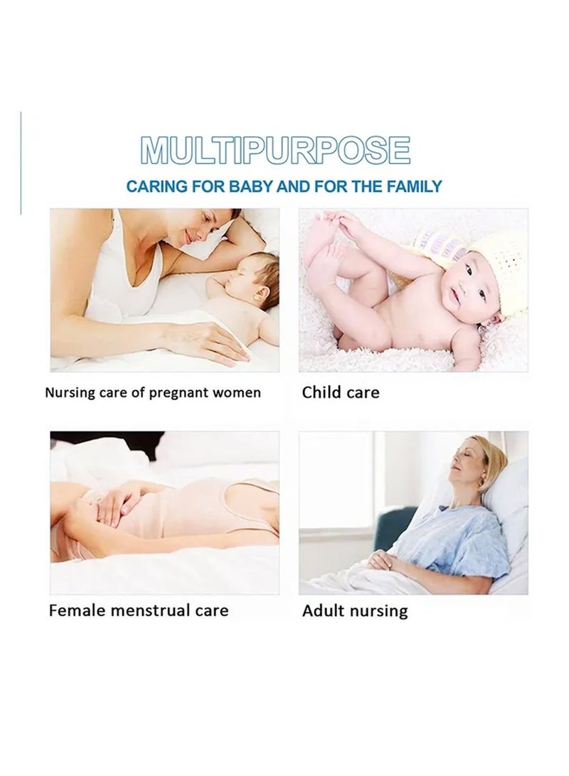 A to Z - Disposable Changing Mat size (45cm x 60cm) Large- Premium Quality for Baby Soft Ultra Absorbent Waterproof - Pack of 100 - Blue