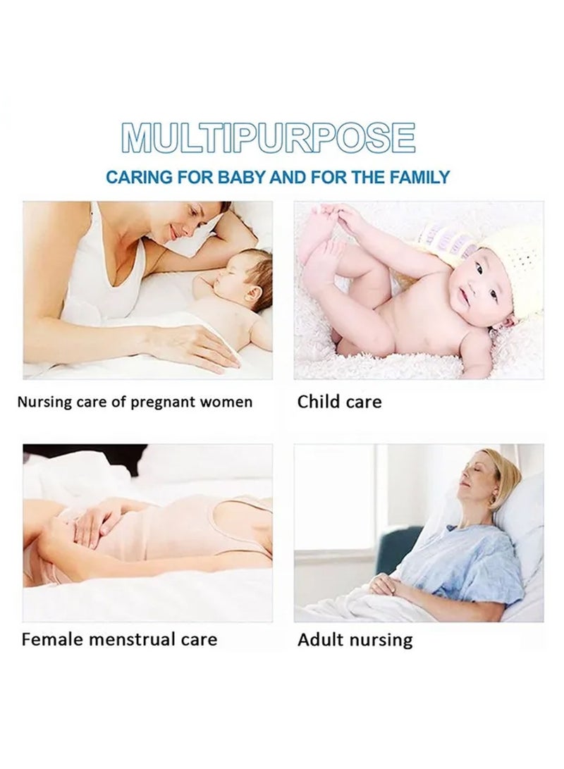 A to Z - Disposable Changing Mat size (45cm x 60cm) Large- Premium Quality for Baby Soft Ultra Absorbent Waterproof - Pack of 130 - Pink