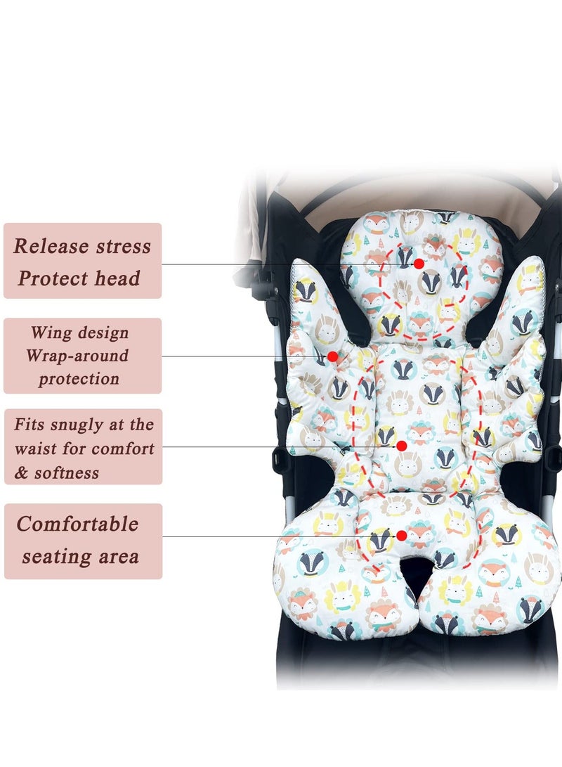 Infant Head And Body Support, Babybody Support Cushion, Toddler Extra Soft Seat Pad Head Neck Support Insert For Carseats