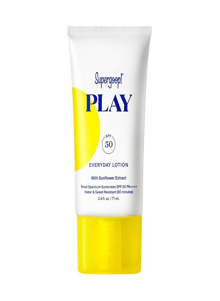 Supergoop PLAY Everyday Lotion SPF 50 with Sunflower Extract 71ml