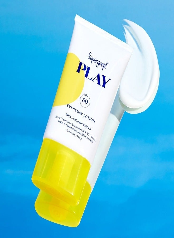 Supergoop PLAY Everyday Lotion SPF 50 with Sunflower Extract 71ml