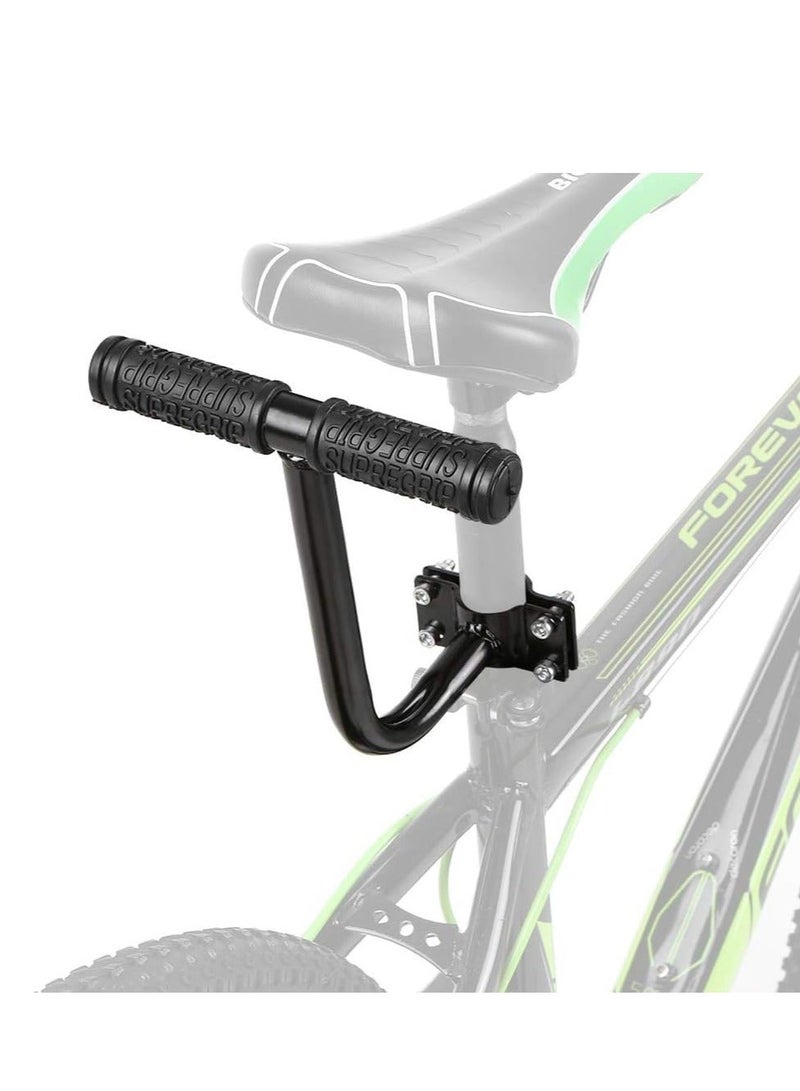 Sport Bicycle Trainer, Bike Training Children Cycling Bike Safety Balance Push Bar Kids Learning Push Handle Bar